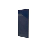 Homebase Gloss & Matt Clad-On Wall Panel Ends (752mm x 343mm) - Matt Blue