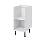 White Flat Pack Premium Kitchen Base Unit - Carcass 400mm