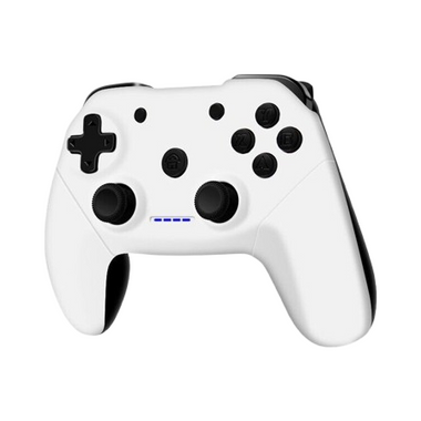 CLEVO Wired Gaming Controller for PC, PS3, Steam Joystick Gamepad, White