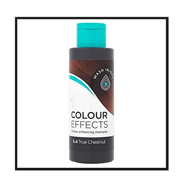 Superdrug Colour Effects Enhancing Shampoo 100ml True Chestnut 5.4 - Box of 4