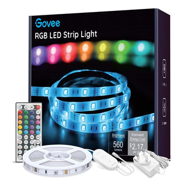 Govee LED Strip Lights 5m RGB Colour Changing LED Lights for Bedroom, LED Lights