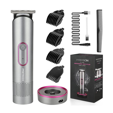 PRITECH Hair Trimmer for Women, Waterproof Bikini Trimmer, Rechargeable Hair Kit