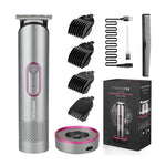 PRITECH Hair Trimmer for Women, Waterproof Bikini Trimmer, Rechargeable Hair Kit