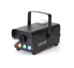 Fog Machine 500W Smoke Machine with LED Lights & Wireless Remote Control