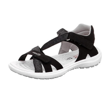 Unisex Superfit Rainbow Sandals Child Black White, Size 34, Kids 2-5 Years