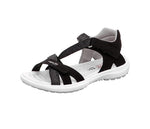 Unisex Superfit Rainbow Sandals Child Black White, Size 34, Kids 2-5 Years