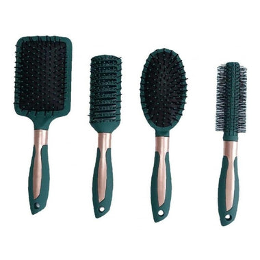 4pcs Hair Brush Set Anti Static Massage Comb Vent Hair Detangling Brush Paddle