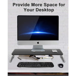 AboveTEK Monitor Stand Riser with Metal Feet for Computer Laptop iMac TV LCD