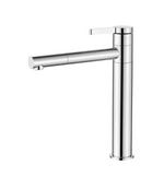 High Basin Tap, 360°Rotatable Bathroom Sink Mixer Faucet, High Spout 229MM Mixer