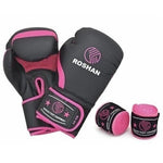 ROSHAN BOXING GLOVE SET IN PINK AND BLACK