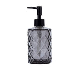 Titer Glass Soap Dispenser with Plastic Pump, 330ml Liquid Hand Soap Dispenser