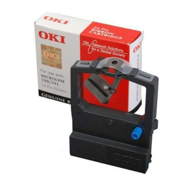 Black Ink Ribbon for OKI Microline ML590 Printer