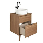 Bathstore Noir Craft Caramel 500mm Basin Unit