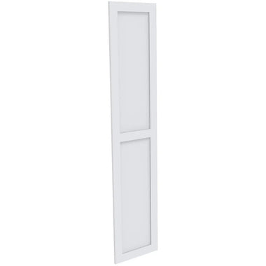 Single Wardrobe Doors Matt Shaker - White