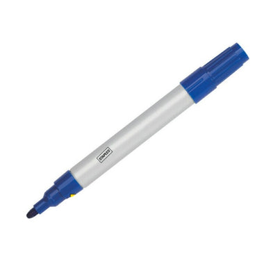 Staples Duramark Permanent Marker - 1.5-3mm Blue Bullet Tip