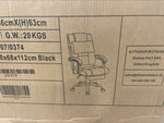 Blisswood Executive Office Chair With Footrest, Lumbar Support Black