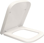 Square Toilet Seat Soft Close Toilet Seat Mute Seat Cover Quick Release Loo Seat