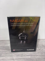 Audiolab M-EAR 2D Earphones, Two-Way System, Memory Foam Buds, RRP £490+