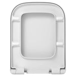 Bathstore V19 Scene Toilet Soft Close Seat, White