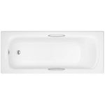 Bathstore Claro Straight Bath with Grips 1700 x 700mm