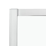 Bathstore Atlas Offset Quadrant Chrome Shower Enclosure - 1200mm (6mm Glass)