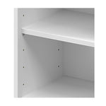 White Flat Pack Premium Kitchen Wall Cabinets/Units - Carcass -1000mm