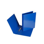 ELT Slim Line Ring Binder A4 2 Ring, 25mm Capacity Ring Binder - Blue (Pack of 10)