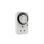 ELT, 24 Hour Plug-In Timer X2, Home Safety Tool 24 Hour Plug In Outlet Timer