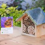 Bee Hotel & Flower Seeds for Bees by Plant Theatre