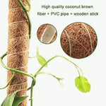 ELT, Moss Pole, Plant Support Sticks, Coco Coir Poles, Plant Support Extension, For Climbing Plants in Gardens and Indoors