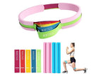 Woringd Resistance Bands [Set Of 5], Skin-Friendly Resistance Exercise Loop Bands, Yoga Band