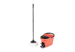 Vileda Easy Wring and Clean Microfibre Mop and Bucket with Power Spin Wringer