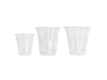 Beaker Staples Strong and Durable Recyclable 17cl Plastic Cups